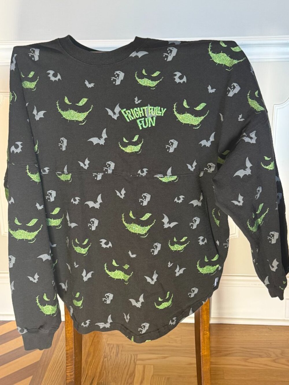 Disney Nightmare Before Christmas Oogie Boogie Spirit Jersey Women's XL